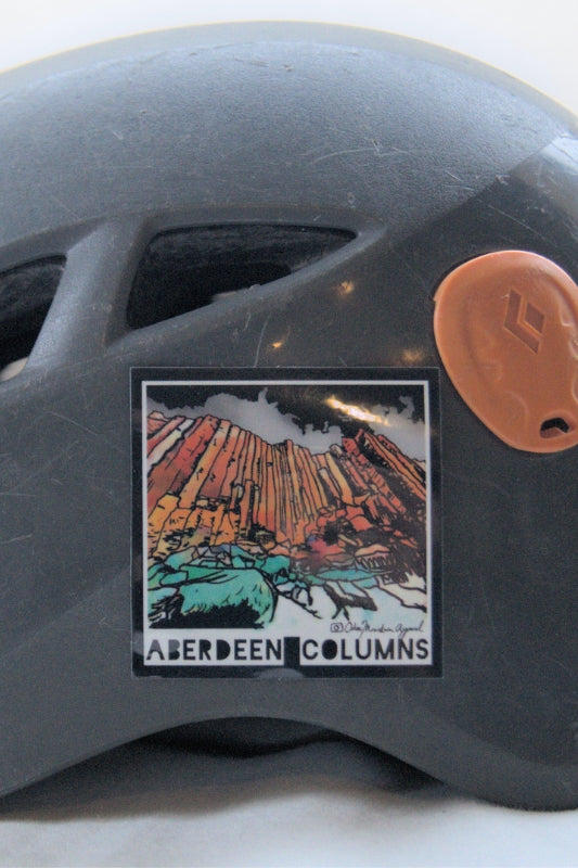 Aberdeen Columns Sticker