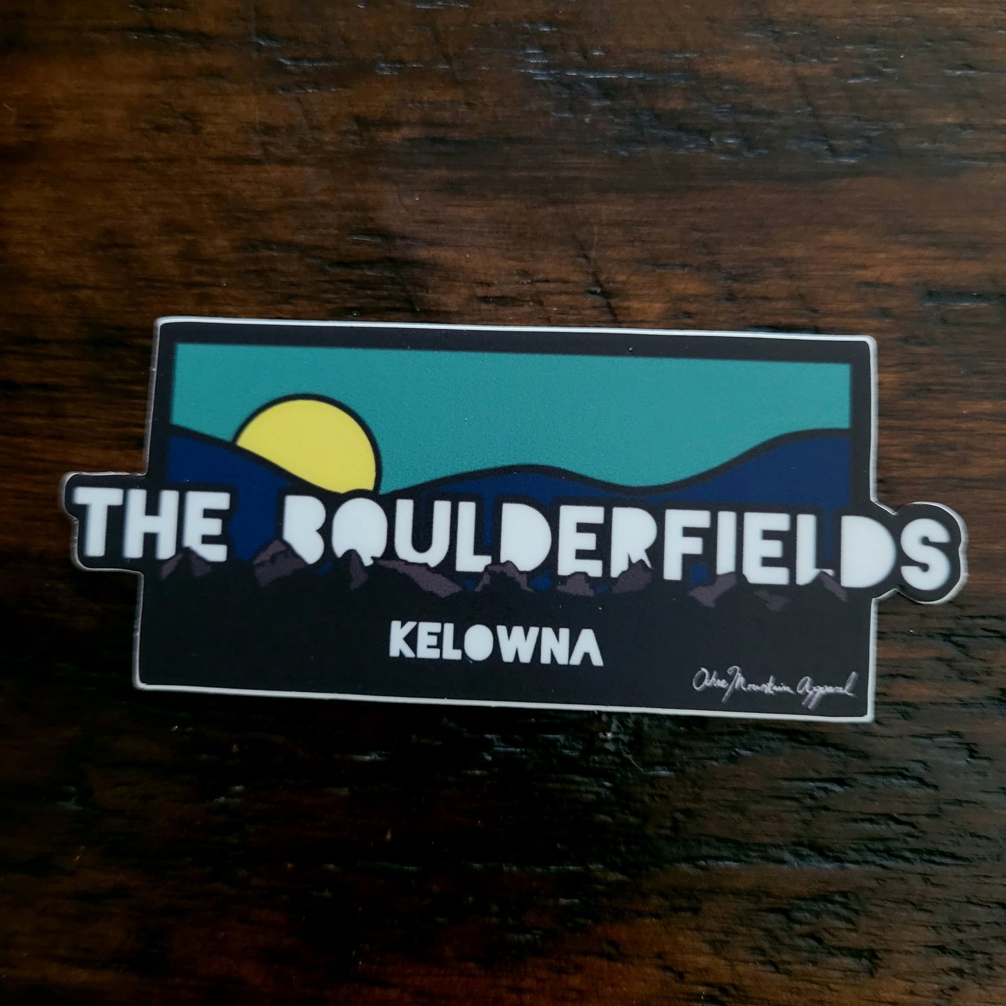 The Boulderfields Sticker