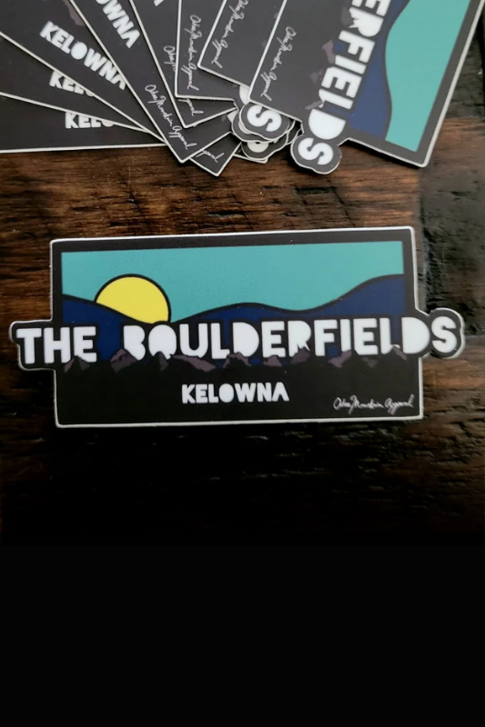 The Boulderfields Sticker